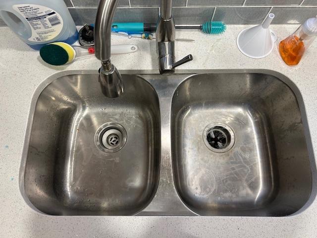 Double Sink — Before