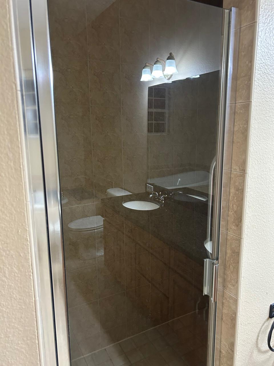 Shower Glass — After