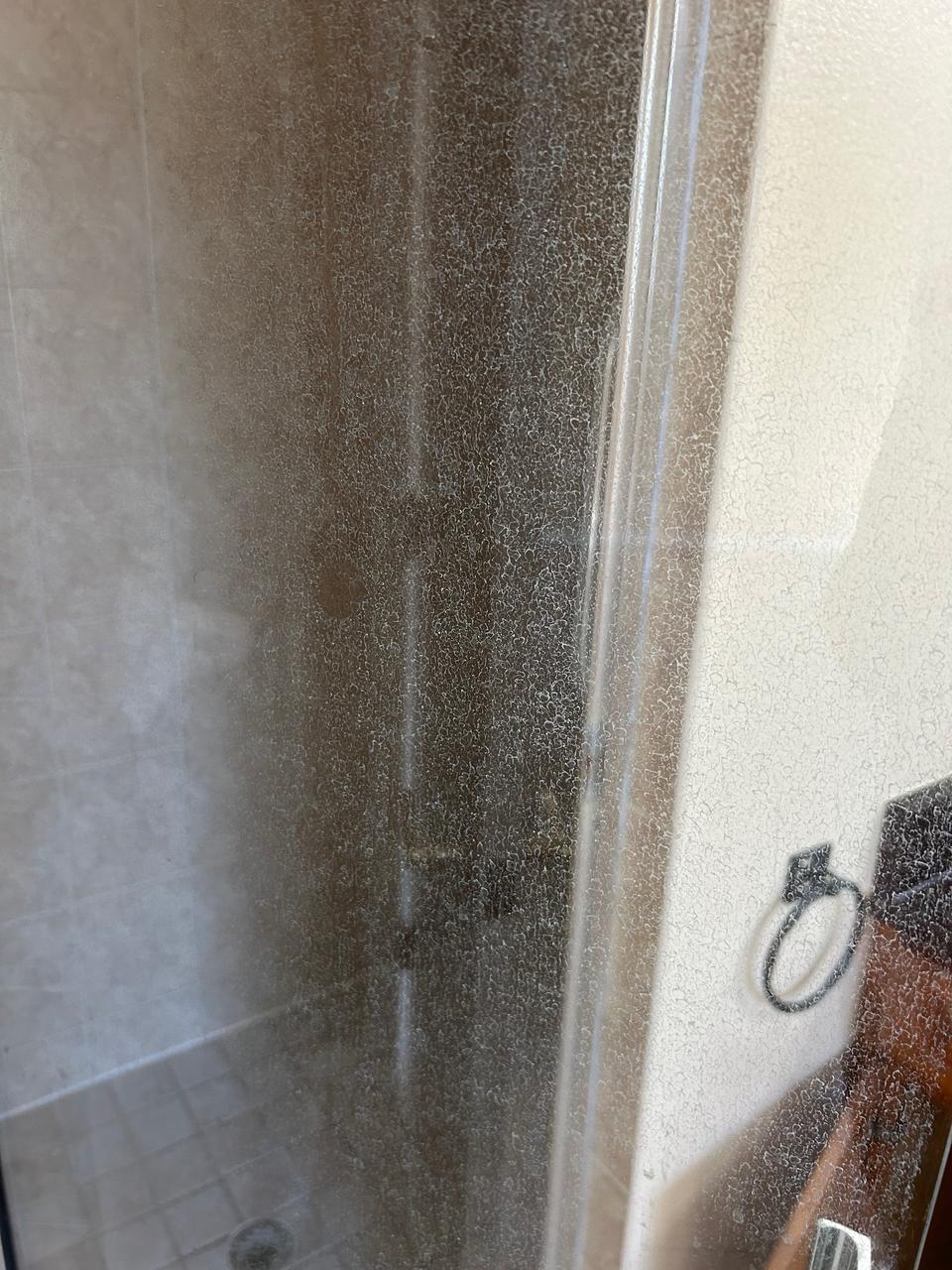 Shower Glass — Before